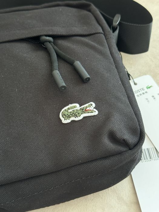 Сумка Lacoste барсетка лакоста лакосте месенджер через плече