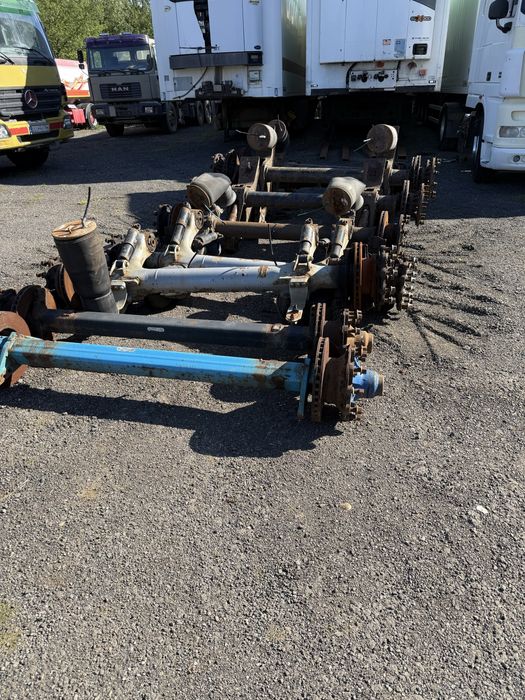 Osie SAF Mercedes BPW Naczepa