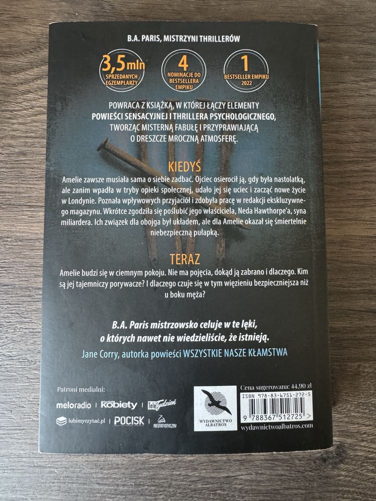 B.A. Paris Uwięziona