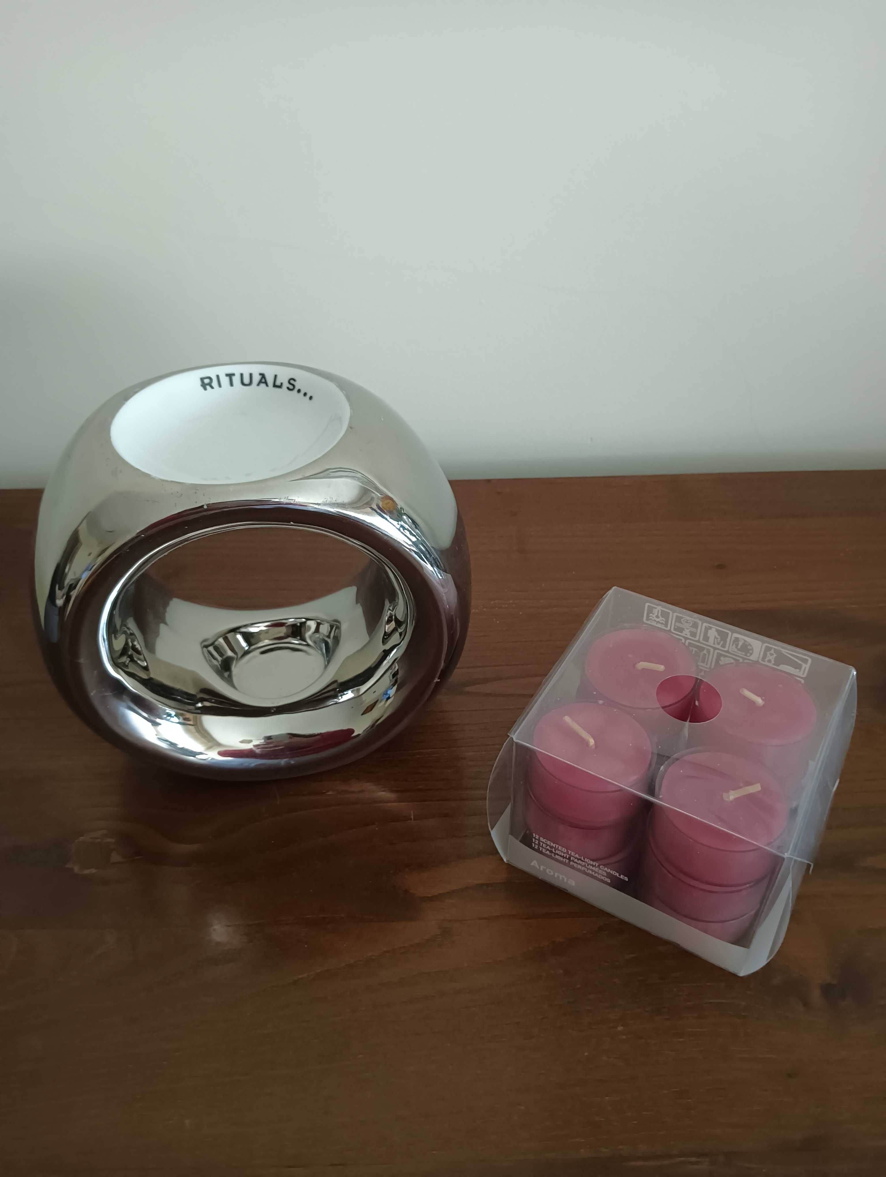Suporte de vela de aromaterapia da Rituals