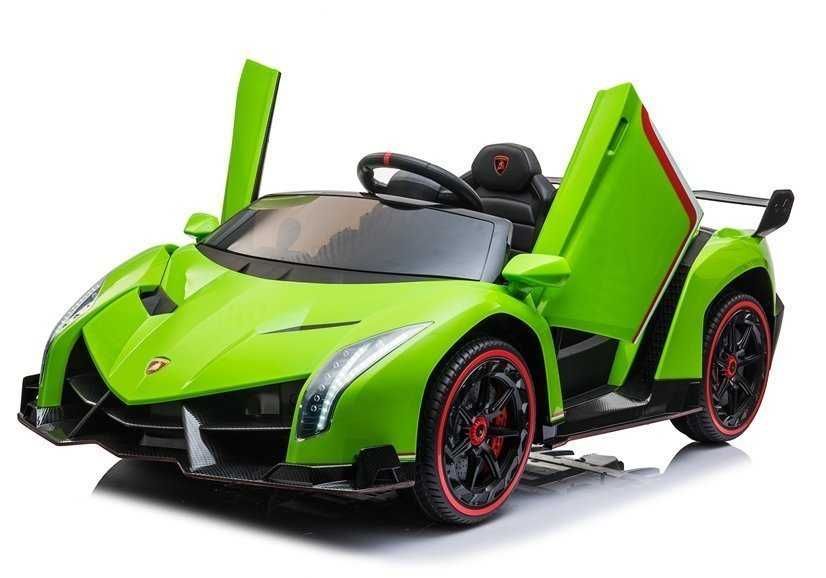Auto na akumulator Lamborghini Veneno Zielony Rzgów Ptak Outlet