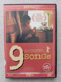 Film DVD w pudełku 9songs