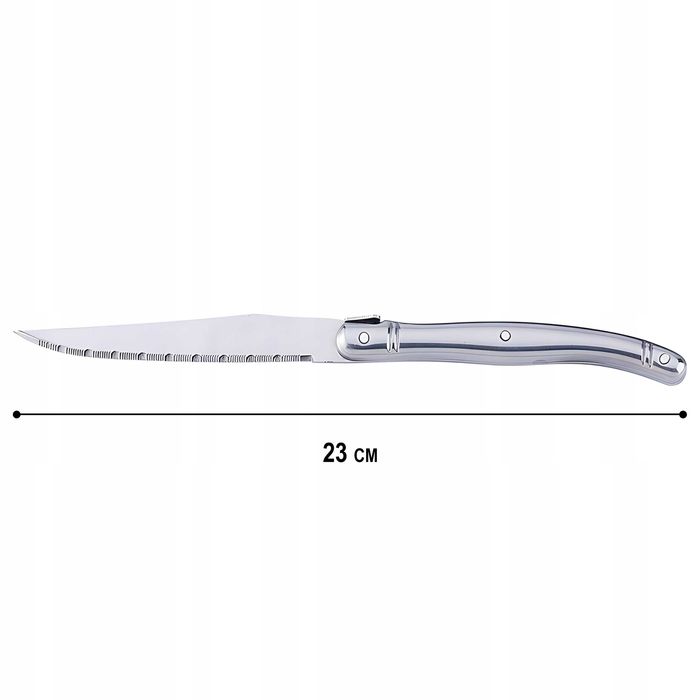 Noże Kuchenne Do Steków Zestaw Noży 6 El W Bloku Do Grilla Ostre Ząbki