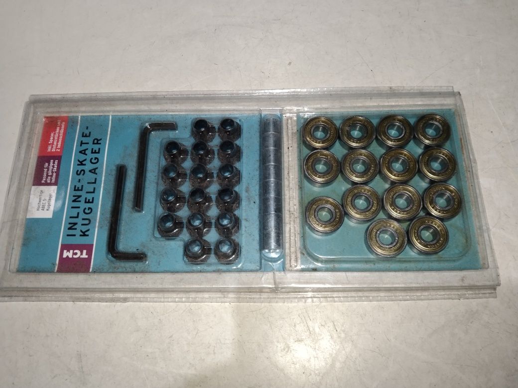 Kółka  do rolek kauczukowe 76 mm nowe