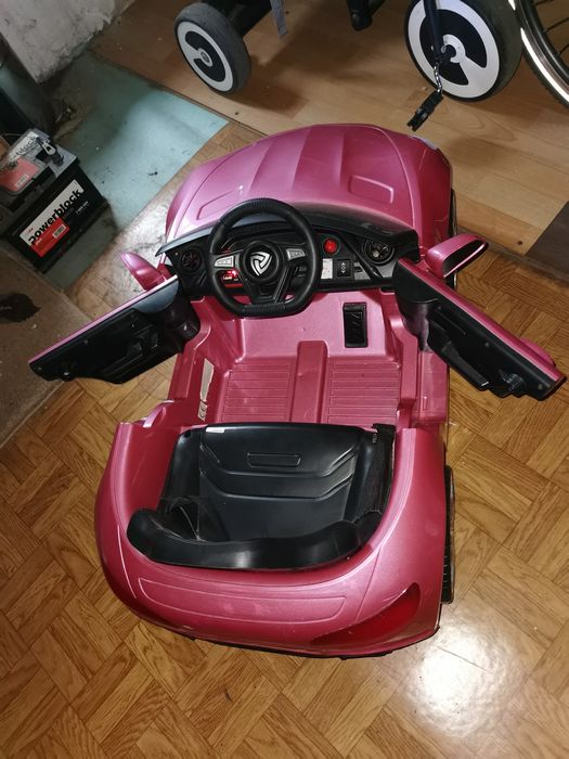 Auto na akumulator Cabrio  Muzyka Światła Pilot 2.4G