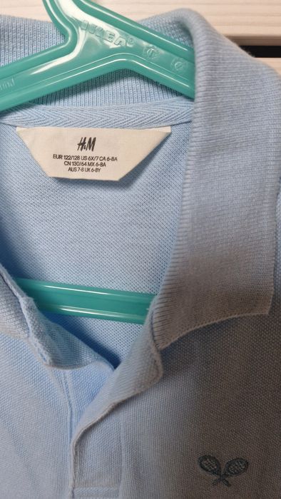 2 szt polo H&M 122/128