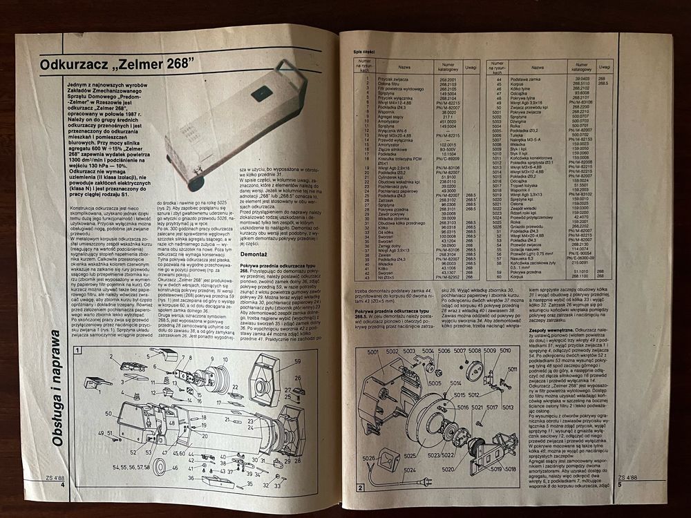 Stare czasopisma Zrób sam Horyzonty Techniki 1988