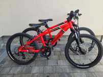 Super stan rower Rockrider  st900 dla bliźniaków ok.4-7 lat koła 20"