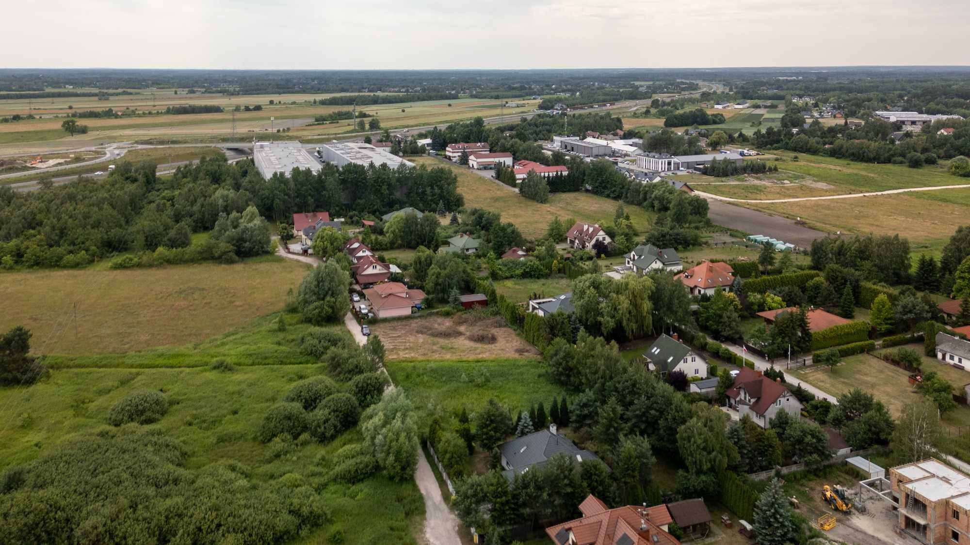Działka budowlana - 1134m2 ul. Polna 19c, Wilcza Góra gm. Lesznowola