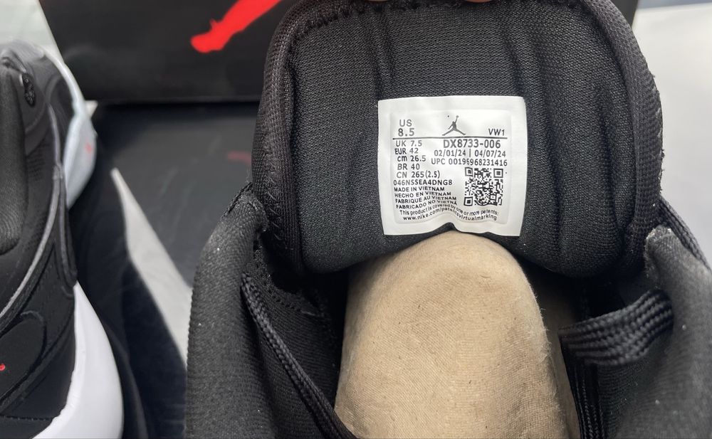 Баскетбол Jordan Luka 2 BRED 41-45.