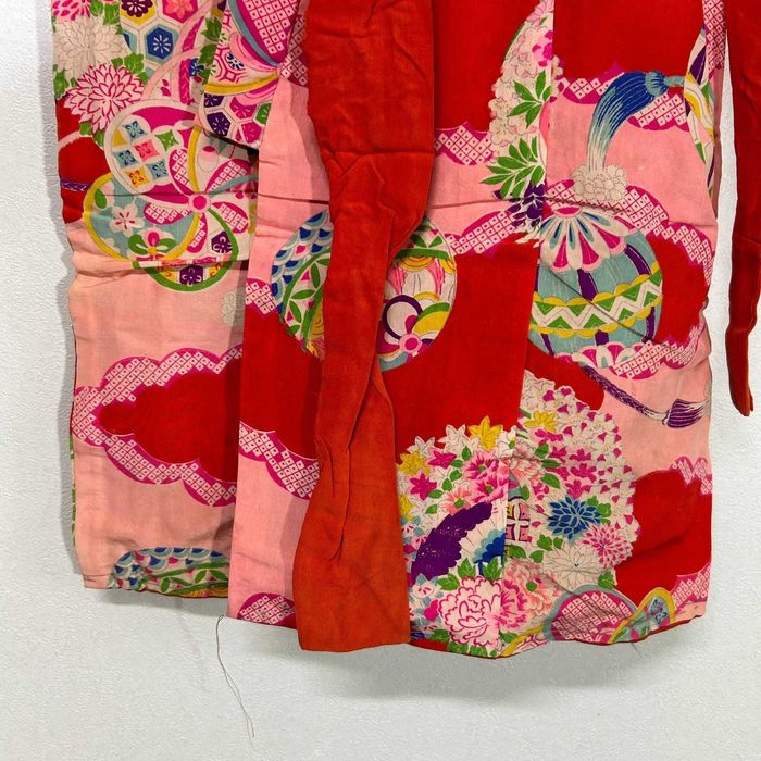 Kimono Japońskie Jedwabne Oryginalne Dziecięce