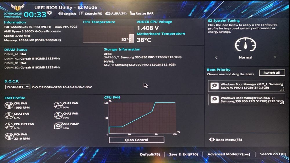 Asus TUF Gaming X570-Pro WIFI AM4 X570 AMD