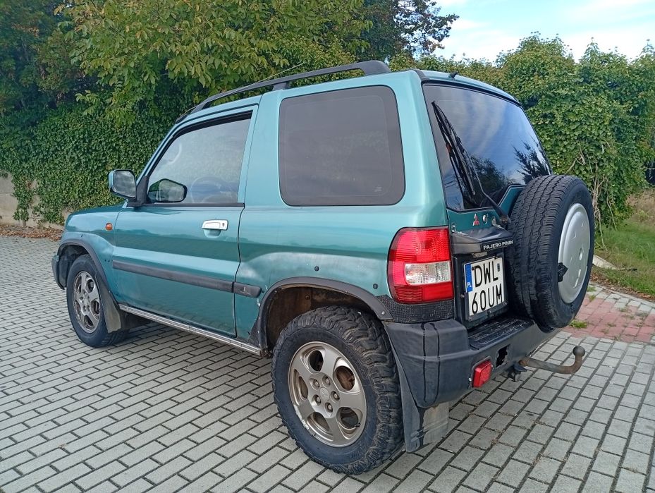 Mitsubishi Pajero pinin 4x4  1.8 benzyna-120 kM,klima,reduktor