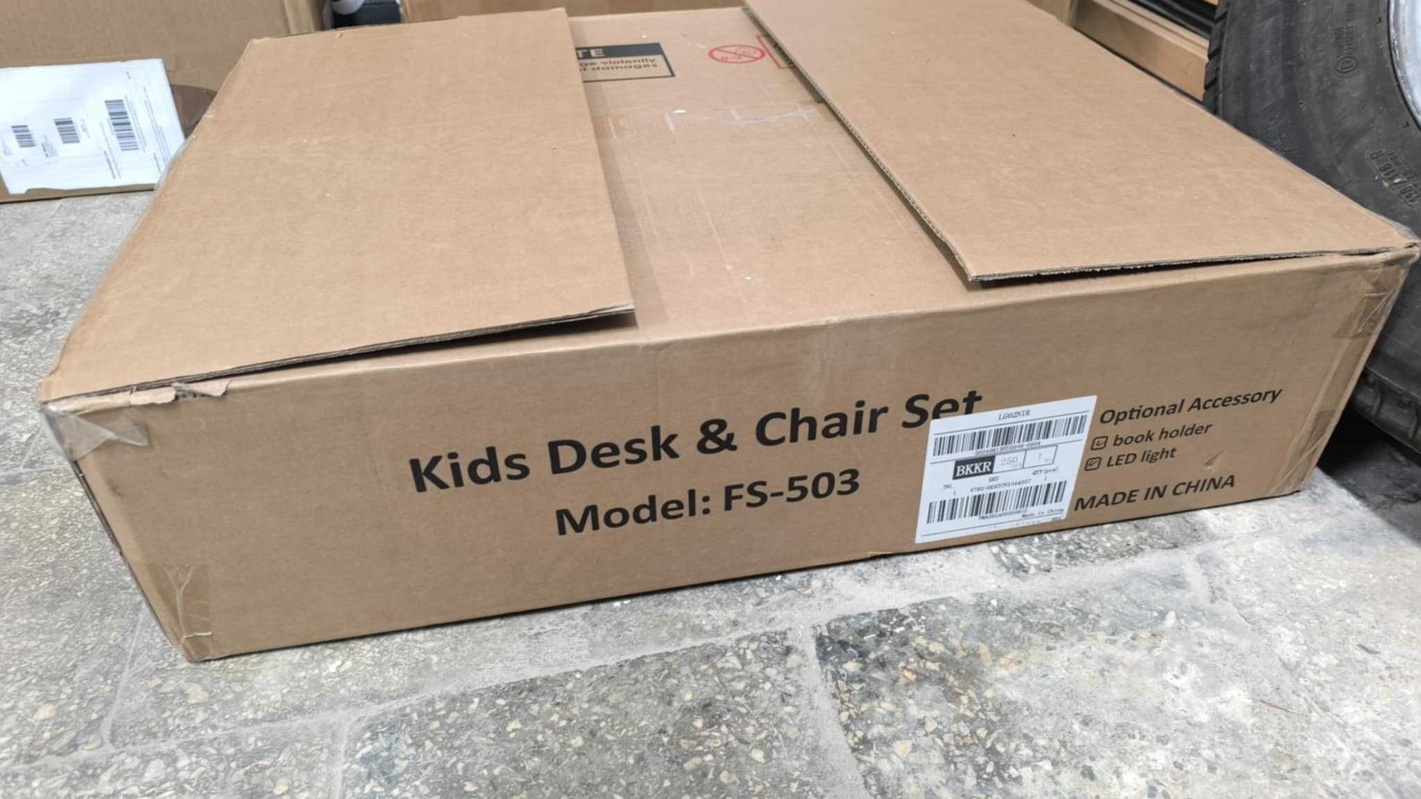 Zestaw biurko i krzesło Napfox Kids Art Desk & Chair -