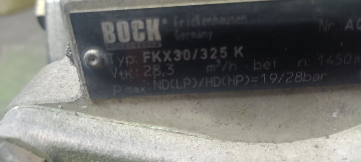 Sprężarka klimatyzacji bock fkx30/325 K