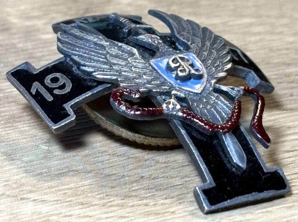 Odznaka 1 Pułk Huzarów Estońskich Piotr Olek