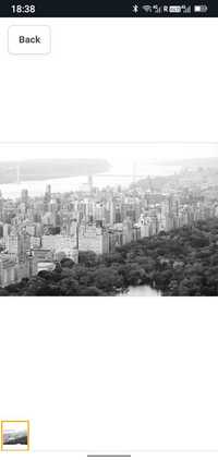 Obraz Ikea nowy  140cm X 200cm panorama miasta