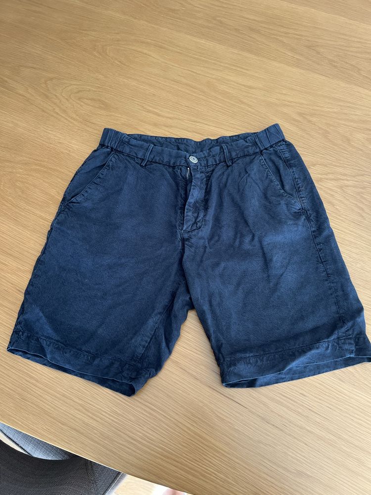 Calções azul escuro Massimo Dutti 31 size