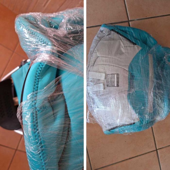 Conjunto carrinho passeio Quinny Buzz + Ovo e base isofix Maxi-Cosi