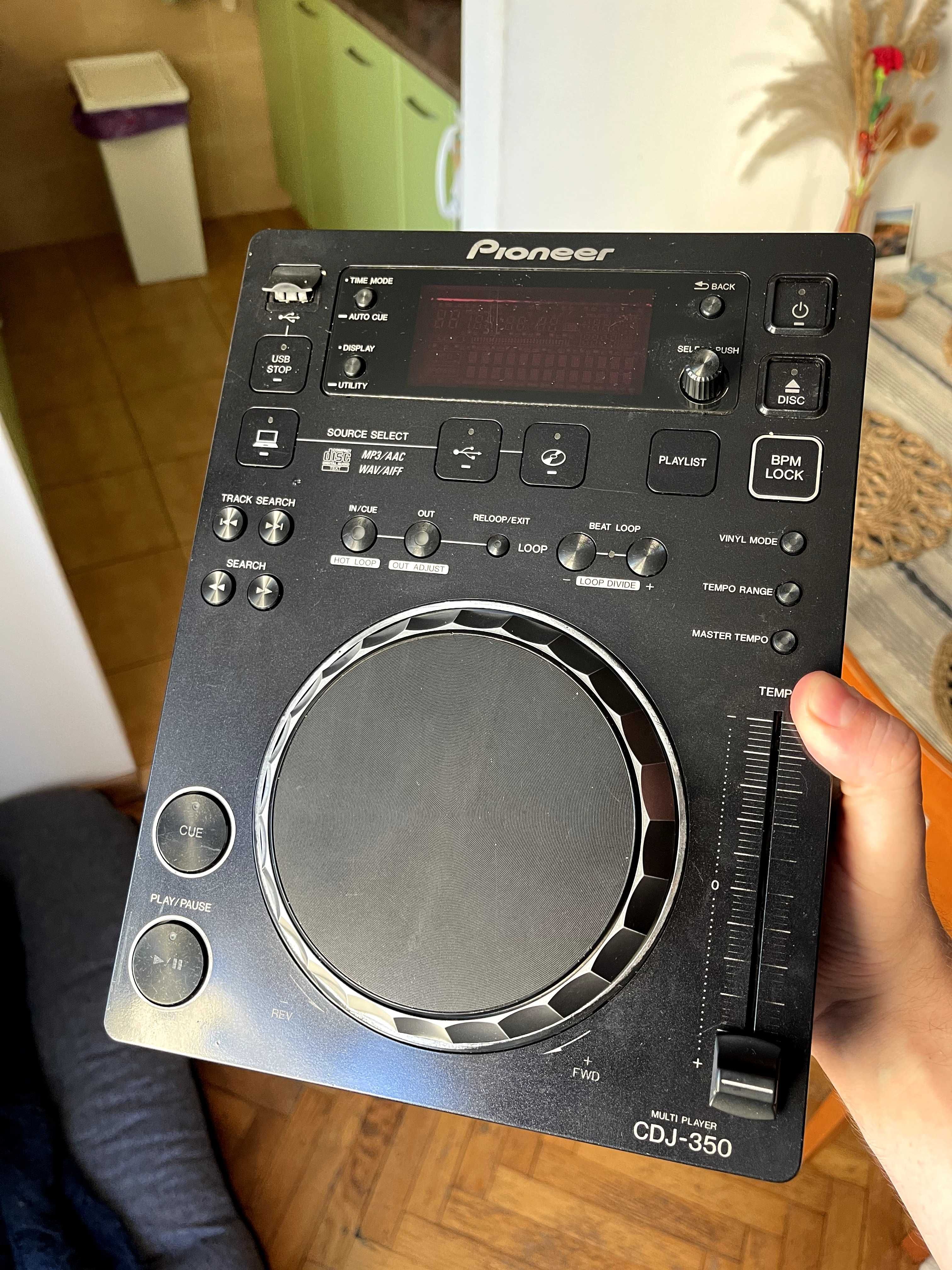 Pioneer CDJ-350 – odtwarzacz USB/rekordbox