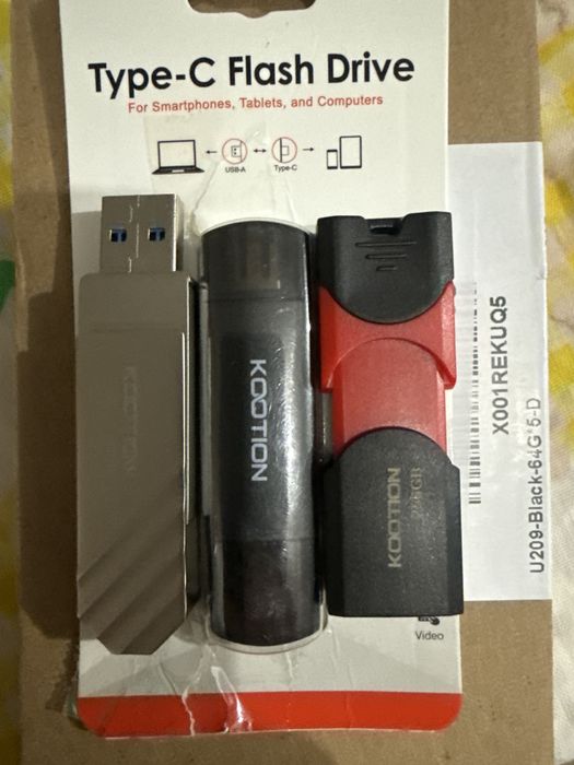 Pen drive 64Gb USB-A e USB-C