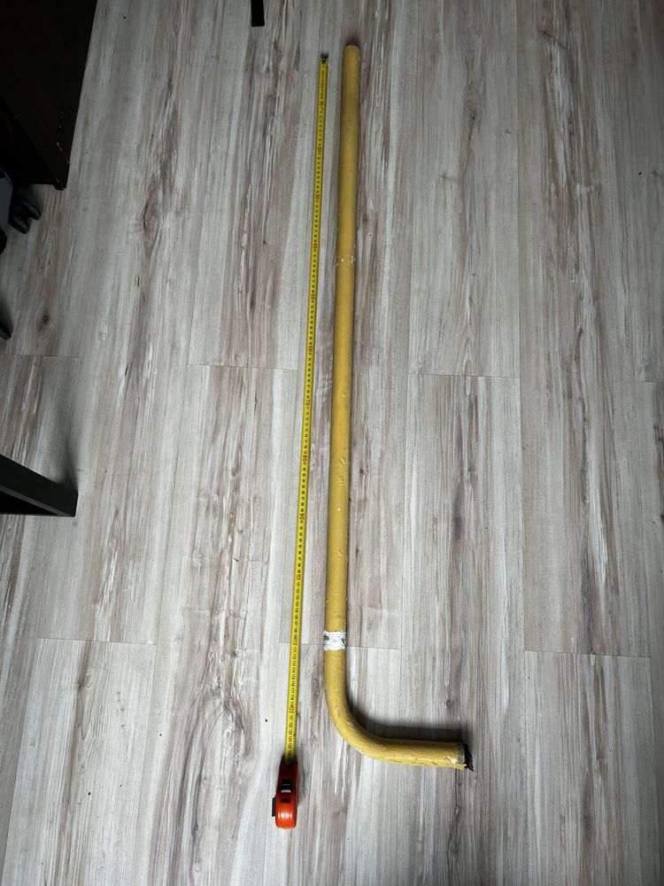 Rura bezszwowa gazowa fi 33 mm, grubość ścianki 3 mm