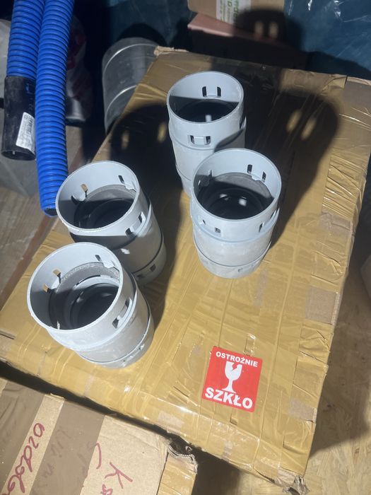 Pozostalosci rur po budowie, wavin, peflex, kantherm, hydroland