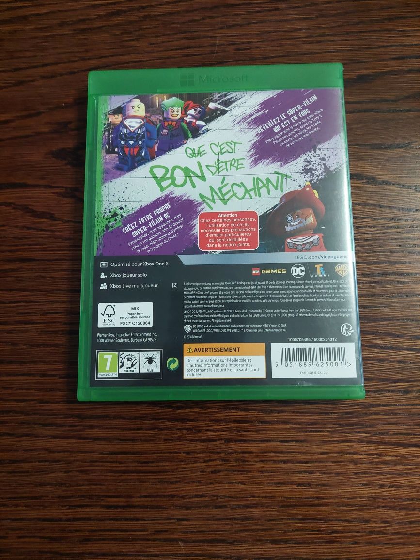 Gra xbox one Super Vilains