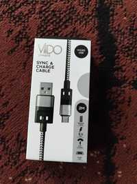 VIDO charge kabel micro USB 2metry