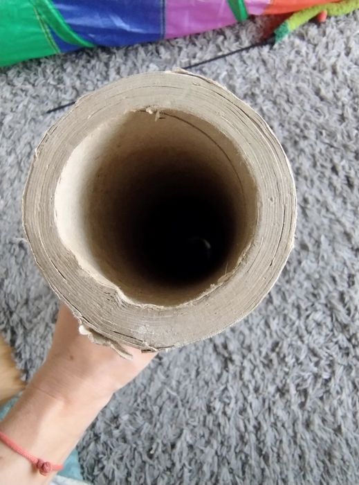 Tuba tekturowa, słupek tuleja kartonowa, filar, drapak 7x53
