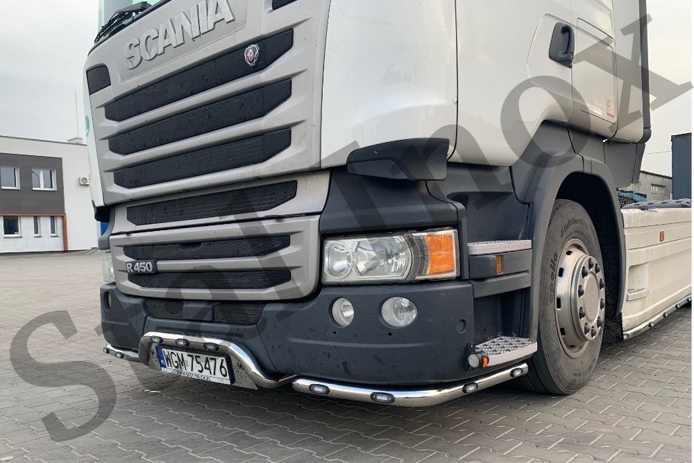 ORUROWANIE Pod zderzak trzy częściowe Scania Producent Stal-Inox