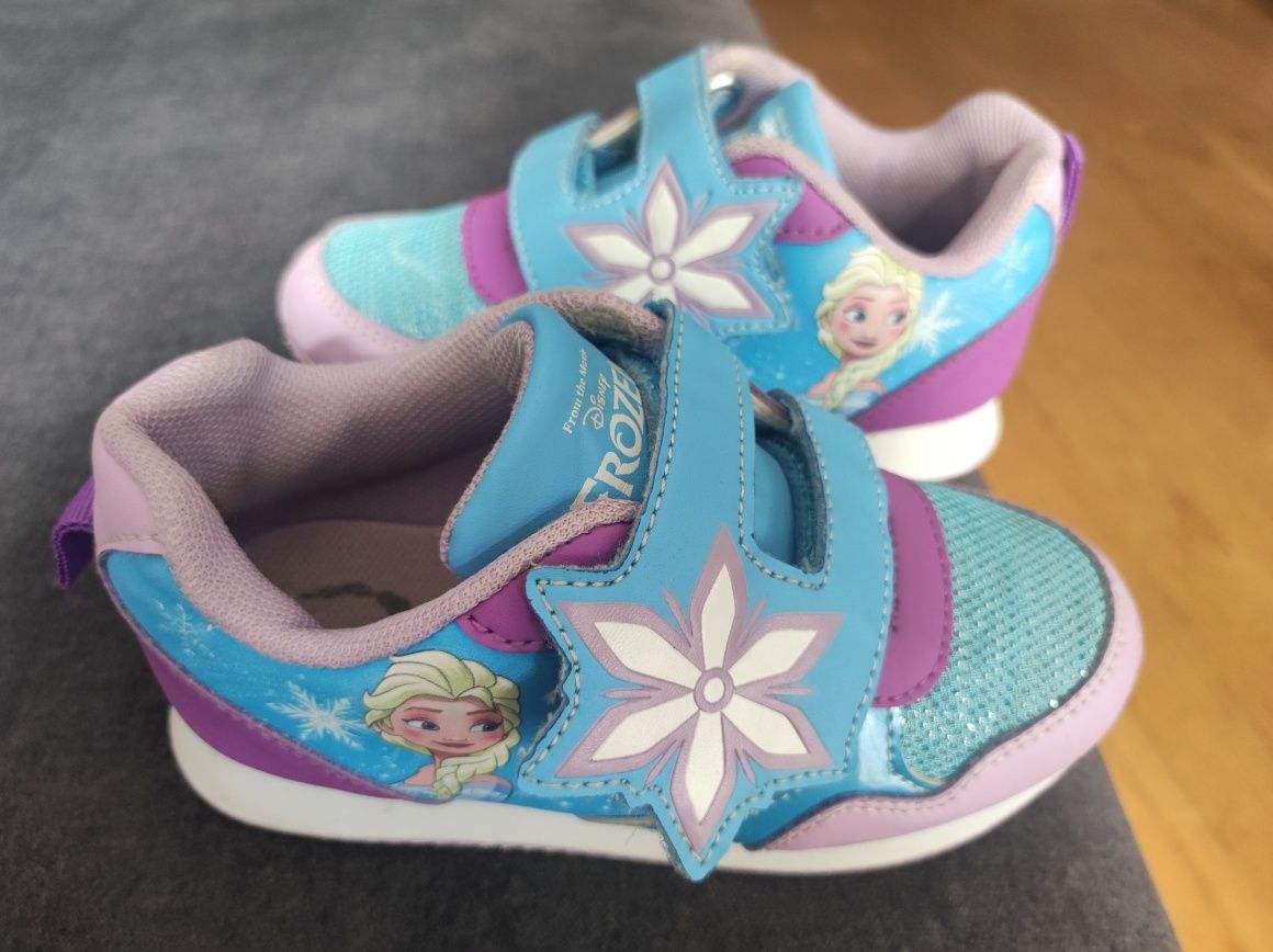 Buty sneakersy Frozen Elsa 28