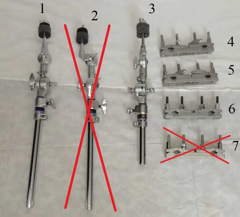 Продаються стійки для барабанів Yamaha Pearl Tama