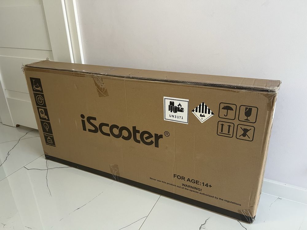 Hulajnoga elektryczna skuter iscooter i9max 500W 35km/h i9 max 40km