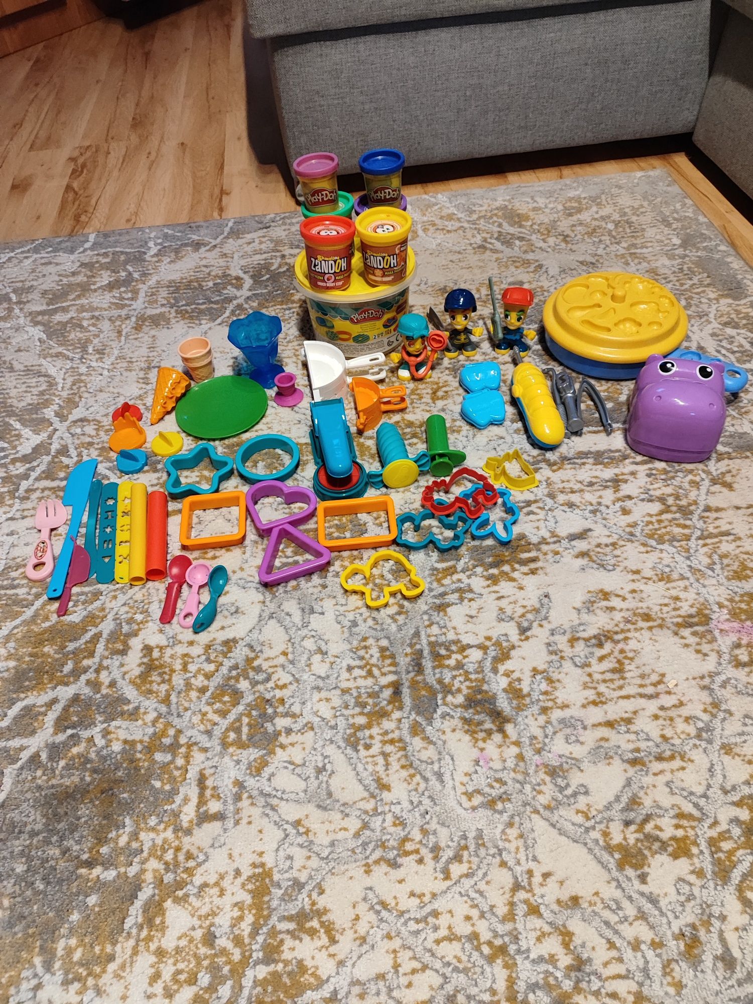 Play doh,  duży zestaw ciastolina