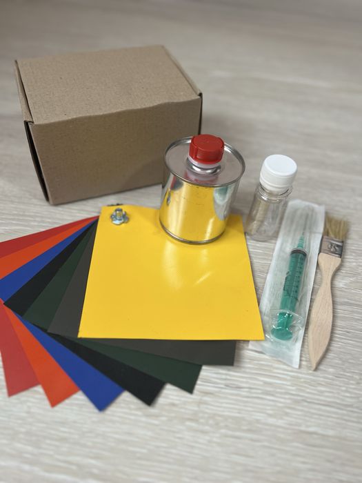 Ремкомплект для човнів пвх, клей для пвх, ремкомплект для лодок лодки