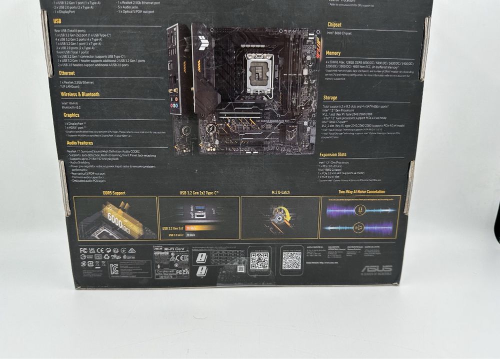Płyta główna Asus TUF GAMING B660M-PLUS WIFI Micro ATX