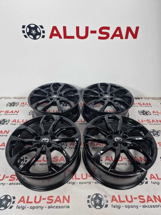 NOWE alufelgi TOYOTA 19" 5x114,3 Auris Corolla RAV-4 Previa - Czarne