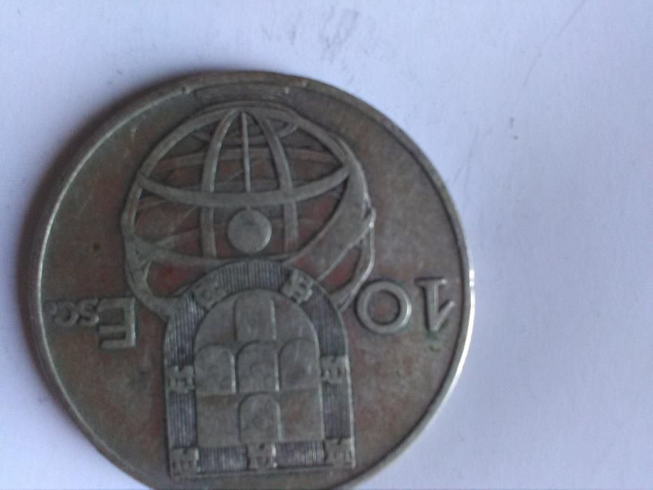 Moeda de 10 Escudos Republica Portuguesa de 1955