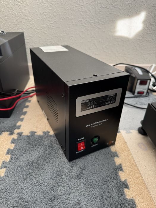 Комплект резервного живлення. Аккамулятор. ДБЖ з правильною синусоїдою