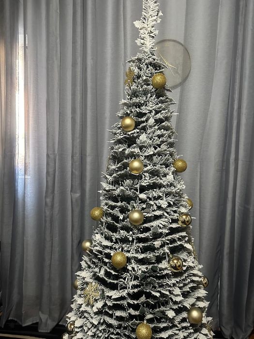 Arvore de natal 180 cm dobravel c/