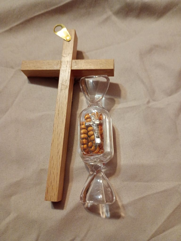Krzyżyk i różaniec