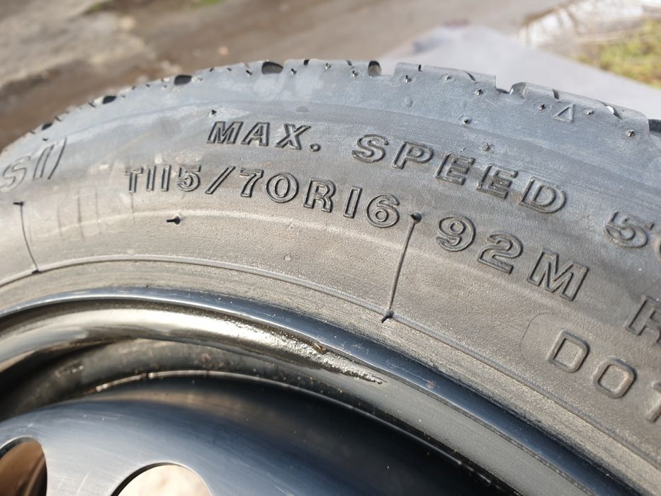 Оригінальна докатка 5 110 R16 OPEL запасне колесо Р16