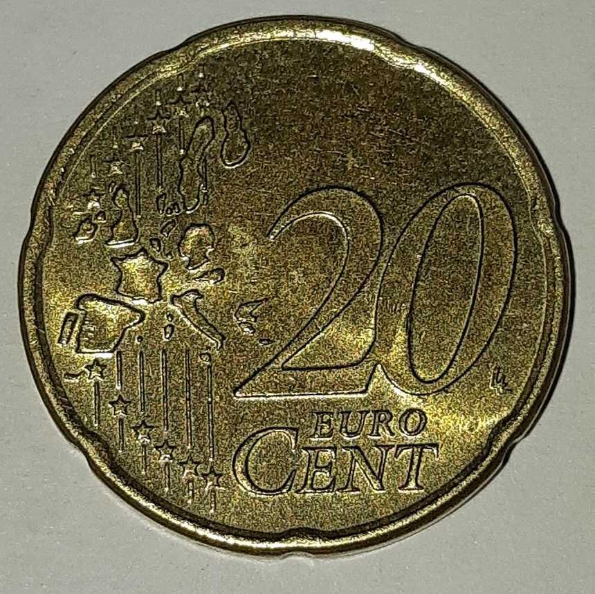 20 euro cent 2000 Holandia moneta kolekcjonerska