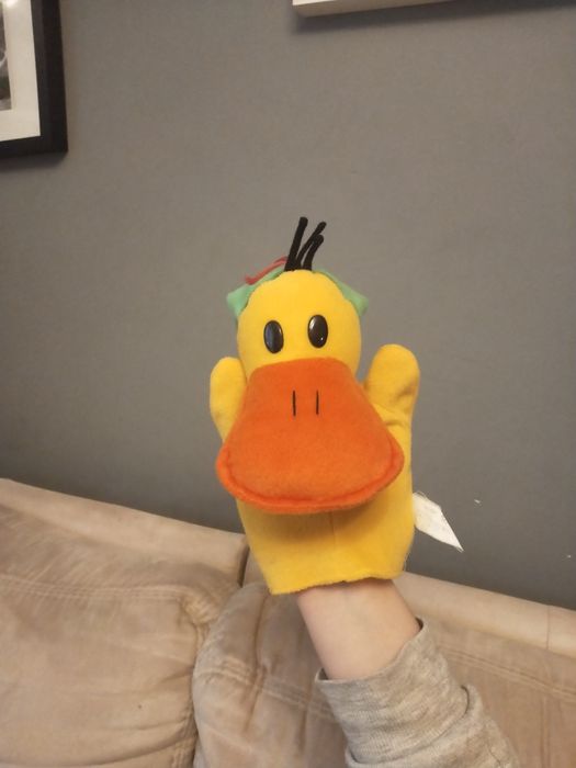 Kaczka pacynka pluszowa SANDY