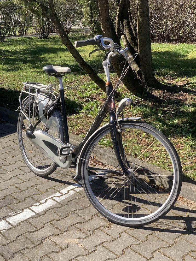 Gazelle lite line karbonowy rower miejski damski 28” nexus 8 zamiana