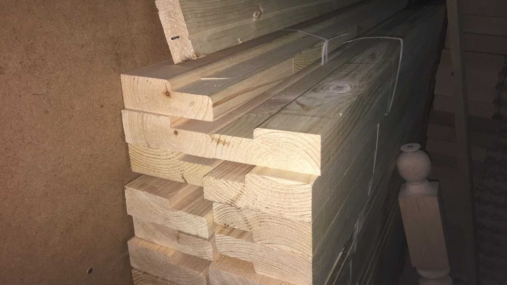 Дверні полотна з сосни +дверні коробки + лиштва= на одному складі