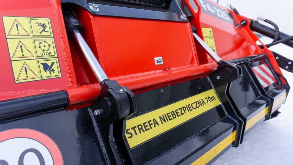 Mulczer leśny, frezarka krusząca F4-225 REMET CNC TECHNOLOGY