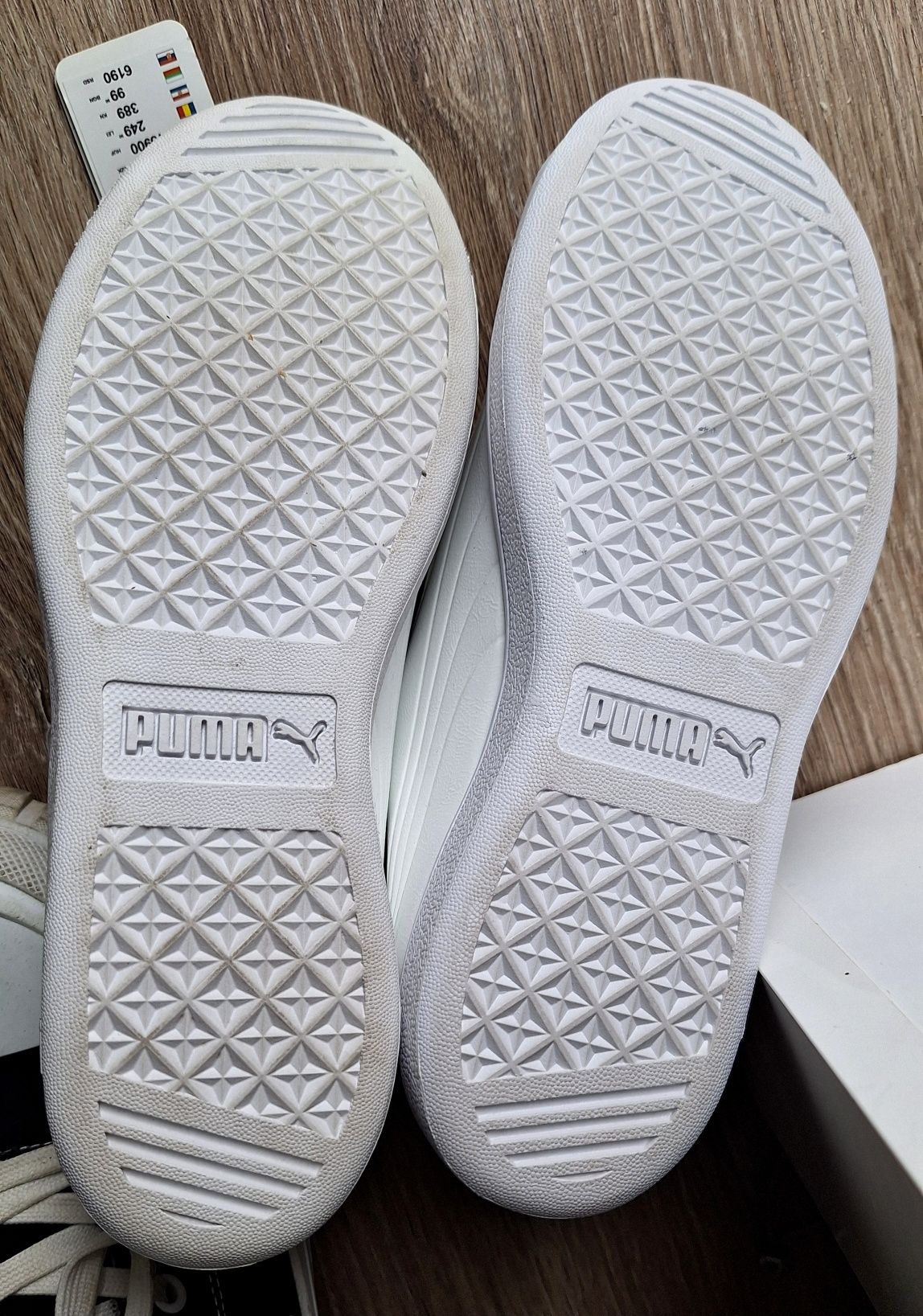 r. 38,5 NOWE sneakersy trampki PUMA Vikky v2 Ribbon P 369727 BIAŁE