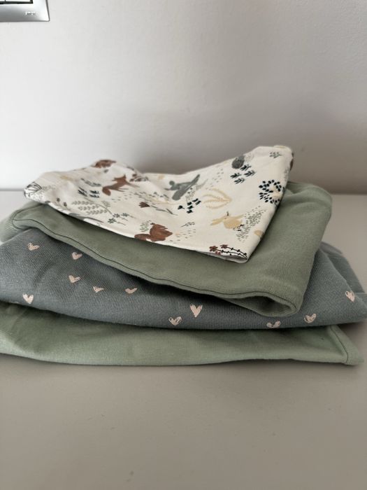 Paka paczka ubran dla dziecka dziewczynki niemowlaka 68 74